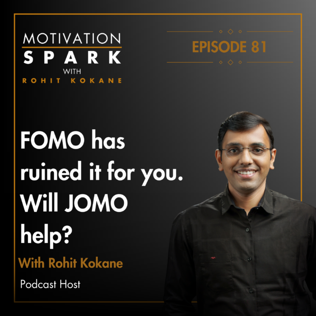 From FOMO to JOMO: Why missing out can be joyful?